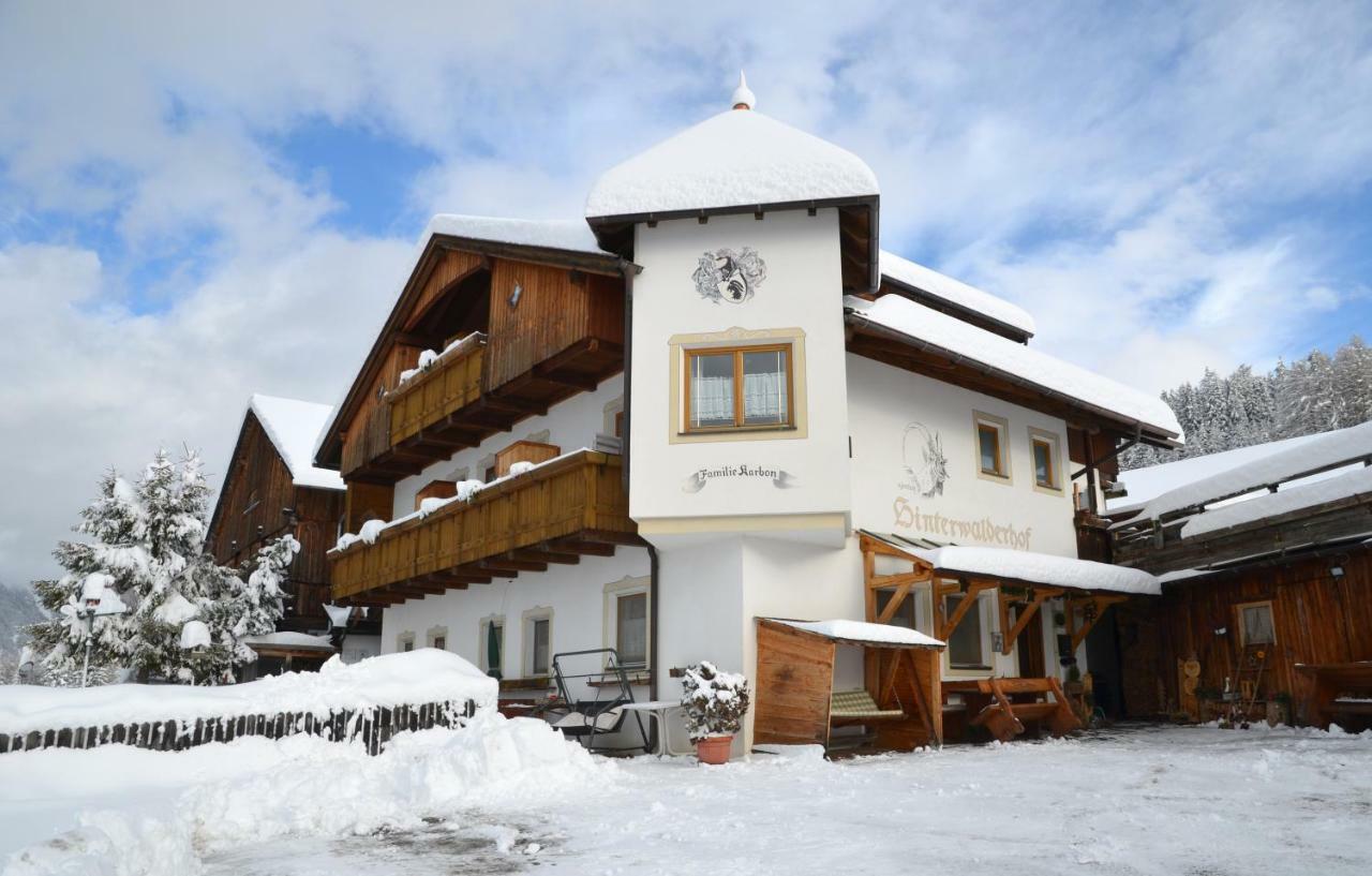 Bed and Breakfast Zimmer - Hinterwalderhof Rio di Pusteria Exteriér fotografie